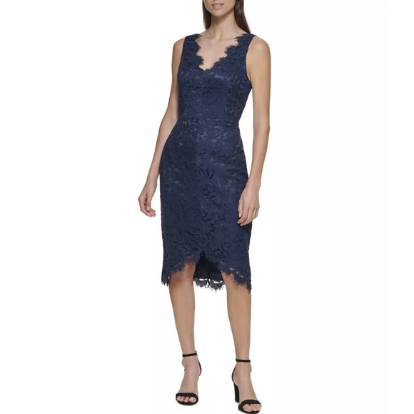 Lace Bodycon Dress - Picture 1 of 11